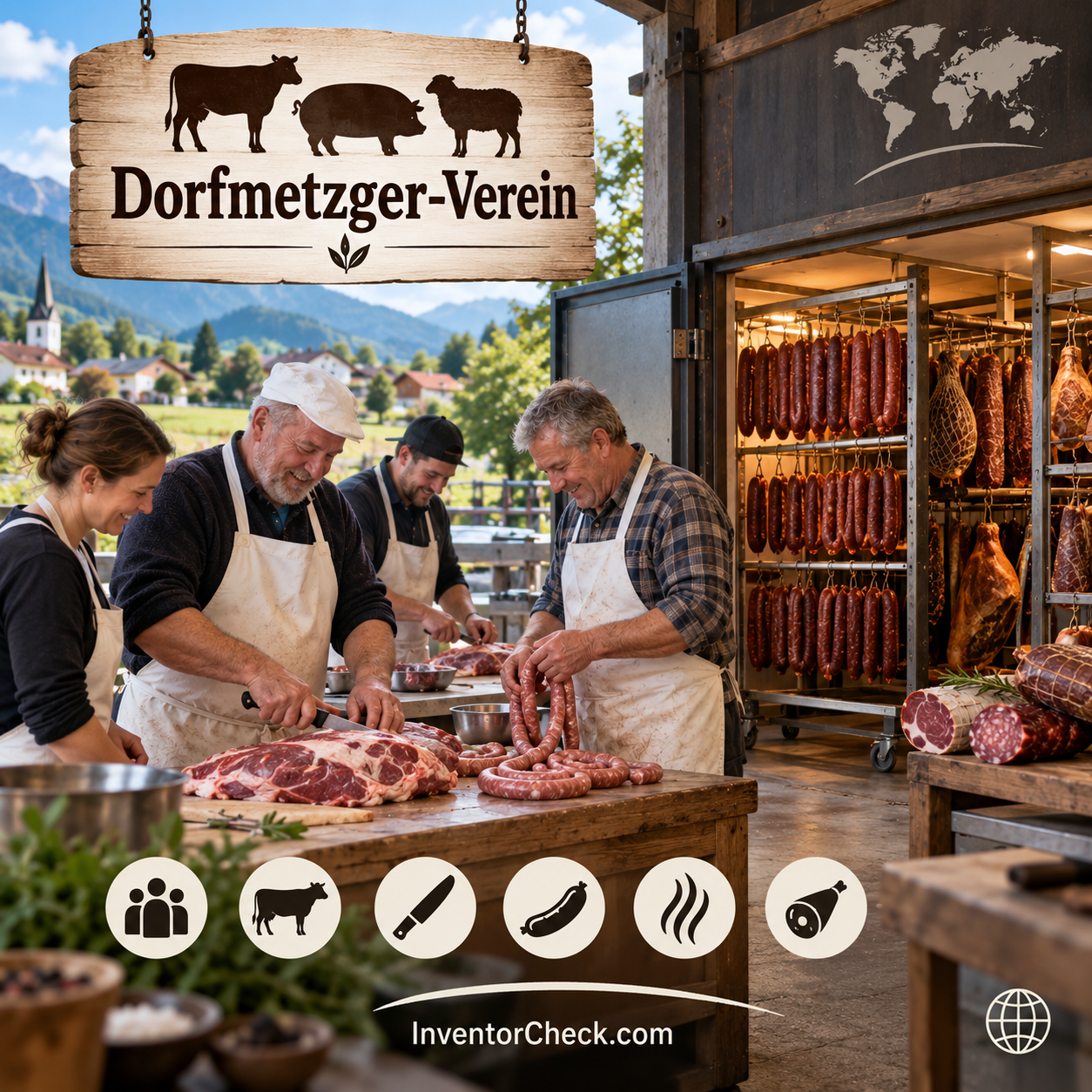 Dorfmetzger-Verein – Traditionelle Hausschlachtung